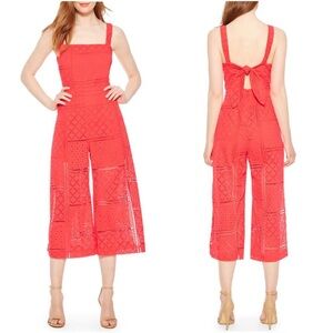 Parker Ashton Eyelet Jumpsuit